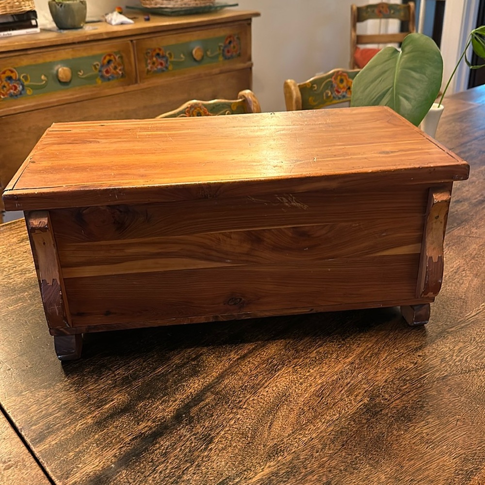 Vintage Mini Cedar Chest